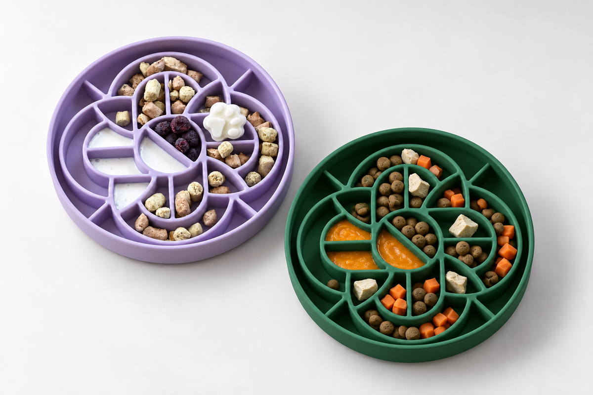 Silicone Slow Feeder Dog Bowl